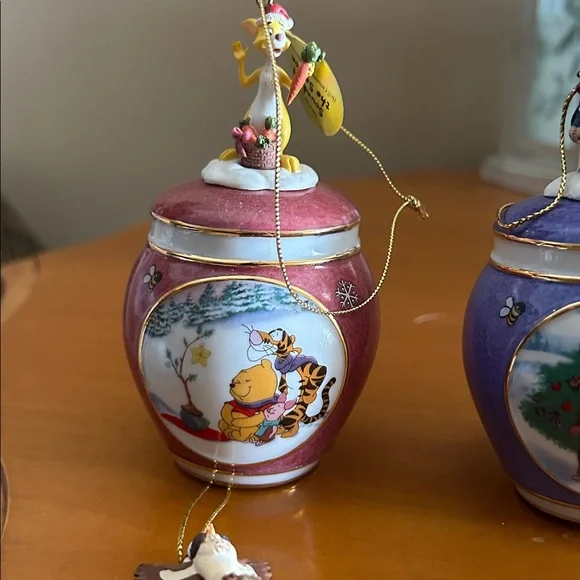 Disney Winnie the Pooh Holiday Ornament Trio - Picture 4 of 12